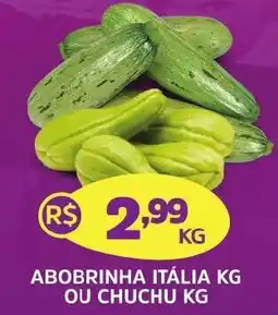 Supermercados Correia abobrinha itália kg ou chuchu kg oferta