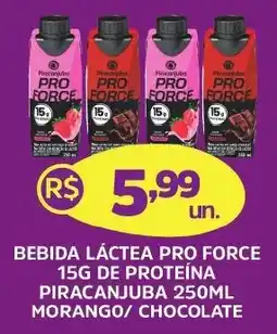 Supermercados Correia Bebida láctea pro force oferta