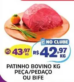 Supermercados Correia Patinho bovino kg oferta