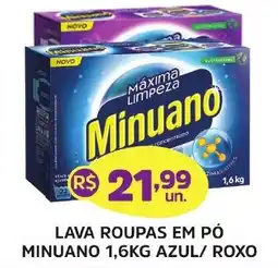 Supermercados Correia Lava roupas em pó minuano oferta