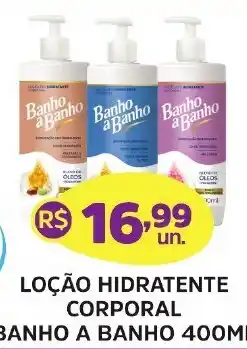 Supermercados Correia Loção hidratante corporal banho a banho oferta