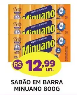 Supermercados Correia Sabão em barra minuano oferta