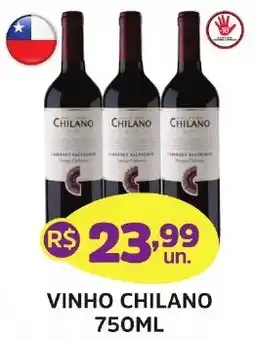 Supermercados Correia vinho chilano oferta