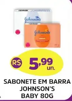 Supermercados Correia Sabonete em barra johnson's baby oferta