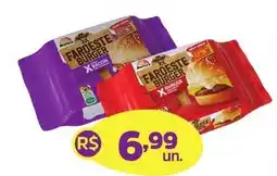 Supermercados Correia Farofaste burger oferta