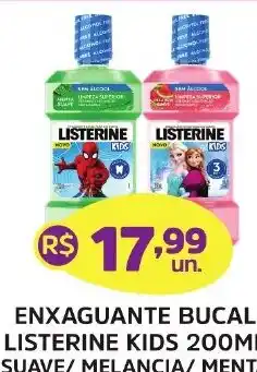 Supermercados Correia Enxaguante bucal listerine kids oferta