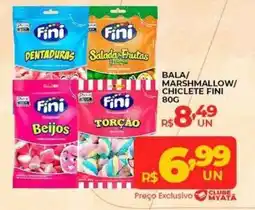 Supermercados Myatã Bala/ Marshmallow/ Chiclete Fini oferta