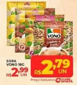 Supermercados Myatã Sopa vono 18g oferta