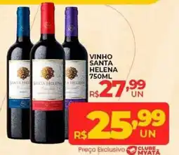 Supermercados Myatã vinho santa helena oferta