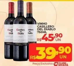 Supermercados Myatã Vinho casillero del diablo oferta