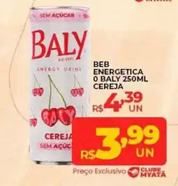 Supermercados Myatã beb energetica o baly cereja oferta
