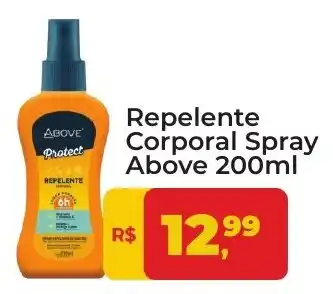 Repelente corporal spray above