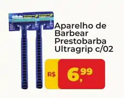 Tonin Superatacado Aparelho de Barbear Prestobarba Ultragrip c/02 oferta