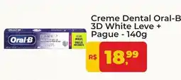 Tonin Superatacado Creme Dental Oral-B 3D White Leve oferta