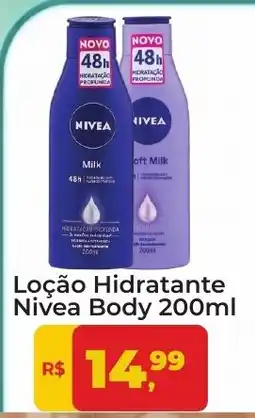 Tonin Superatacado Loção Hidratante Nivea Body oferta