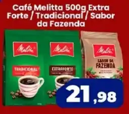 VN Autosserviço Café Melitta extra forte / tradicional / sabor da fazenda oferta