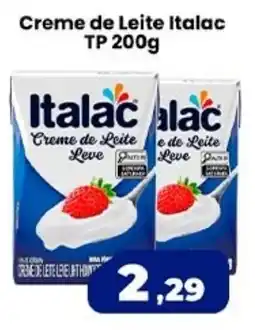 VN Autosserviço Creme de Leite Italac oferta