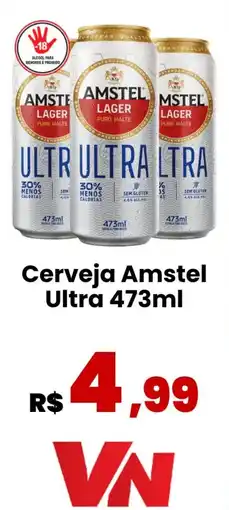 VN Autosserviço Cerveja Amstel Ultra oferta