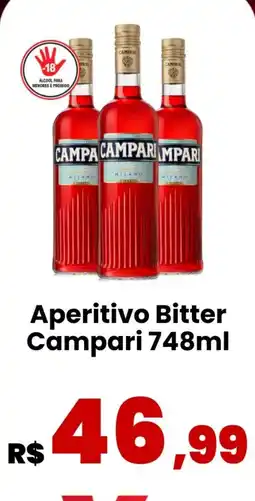 VN Autosserviço Aperitivo Bitter Campari oferta