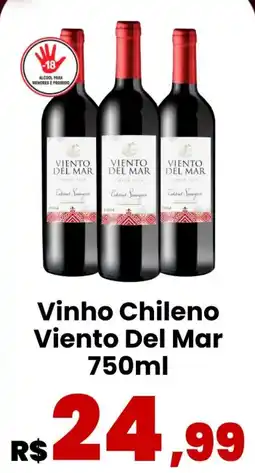 VN Autosserviço Vinho Chileno Viento Del Mar oferta