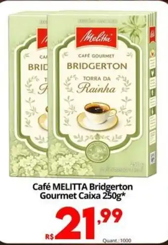 Café melitta bridgerton gourmet caixa