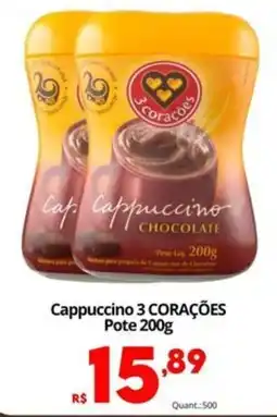 Althoff Supermercados Cappuccino 3 corações oferta