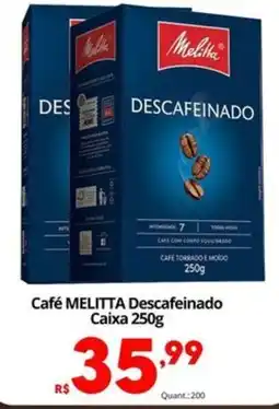 Althoff Supermercados Café melitta descafeinado oferta