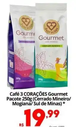 Althoff Supermercados Café 3 corações gourmet oferta