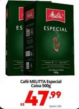 Althoff Supermercados Café melitta especial oferta