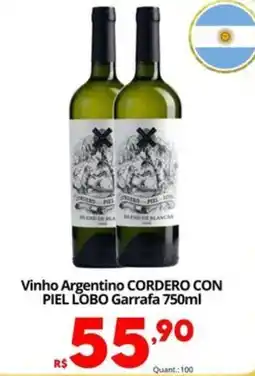 Althoff Supermercados Vinho Argentino Cordero Con Piel Lobo oferta