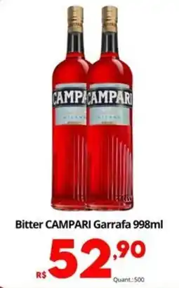 Althoff Supermercados Bitter campari garrafa oferta