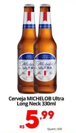 Althoff Supermercados Cerveja michelob ultra long neck oferta