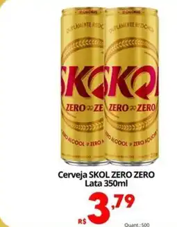 Althoff Supermercados Cerveja skol zero zero oferta