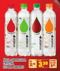 Zebu Carnes Supermercados Água saborizada crystal 510 ml sabores oferta