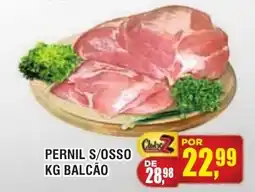 Zebu Carnes Supermercados Pernil s/osso kg balcão oferta