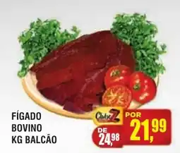Zebu Carnes Supermercados Fígado bovino kg balcão oferta