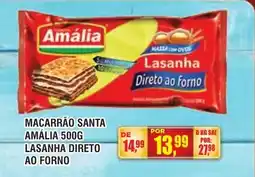 Zebu Carnes Supermercados Macarrão santa amália lasanha direto ao forno oferta