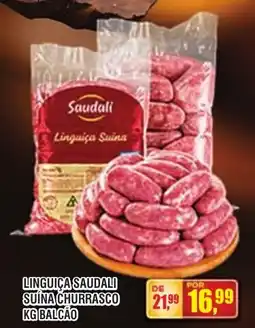 Zebu Carnes Supermercados Linguiça saudali suína churrasco oferta