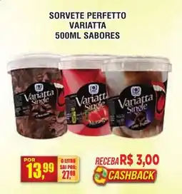 Zebu Carnes Supermercados Sorvete perfetto variatta sabor oferta