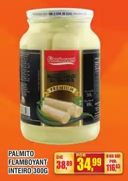 Zebu Carnes Supermercados Palmito flamboyant inteiro oferta
