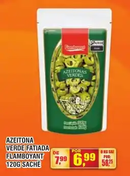 Zebu Carnes Supermercados azeitona verde fatiada flamboyant oferta