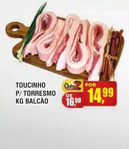 Zebu Carnes Supermercados Toucinho p/ torresmo kg balcão oferta