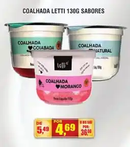 Zebu Carnes Supermercados Coalhada letti 130g sabores oferta
