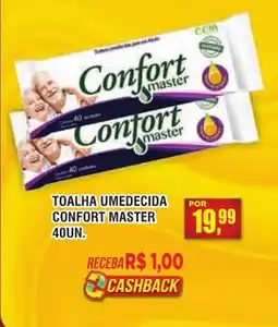 Zebu Carnes Supermercados toalha umedecida confort master oferta