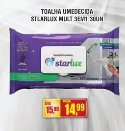 Zebu Carnes Supermercados toalha umedecida stlarlux mult 3em1 30un oferta
