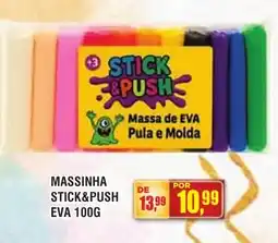 Zebu Carnes Supermercados Massinha stick&push eva oferta