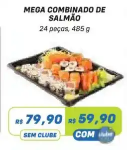 Prezunic Mega combinado de salmão oferta