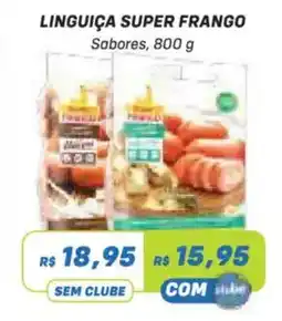 Prezunic Linguiça super frango sabores oferta
