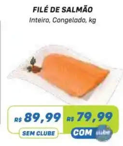 Prezunic Filé de salmão oferta