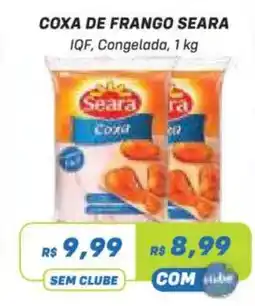 Prezunic Coxa de frango seara oferta